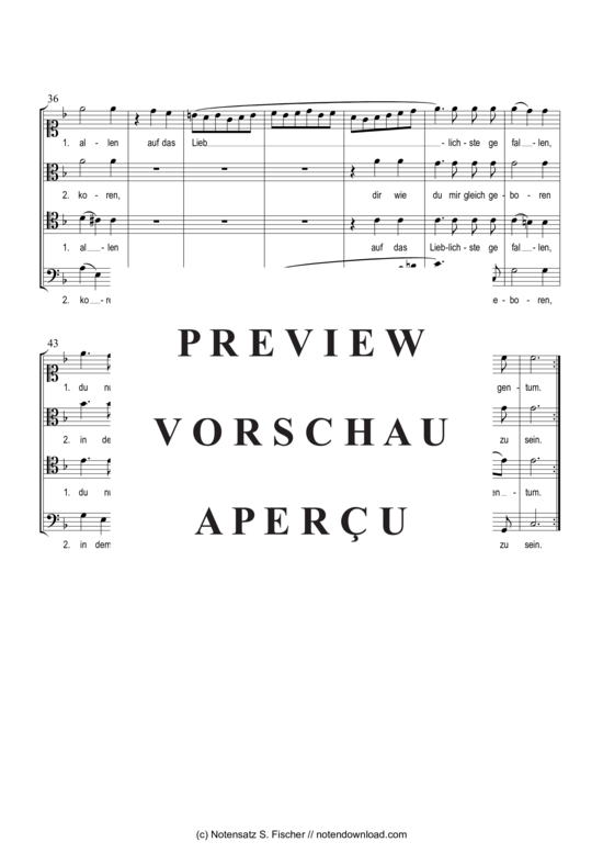 Product gallery: Page 9 of 9 Ich will den Namen Gottes loben , , (mixed choir)