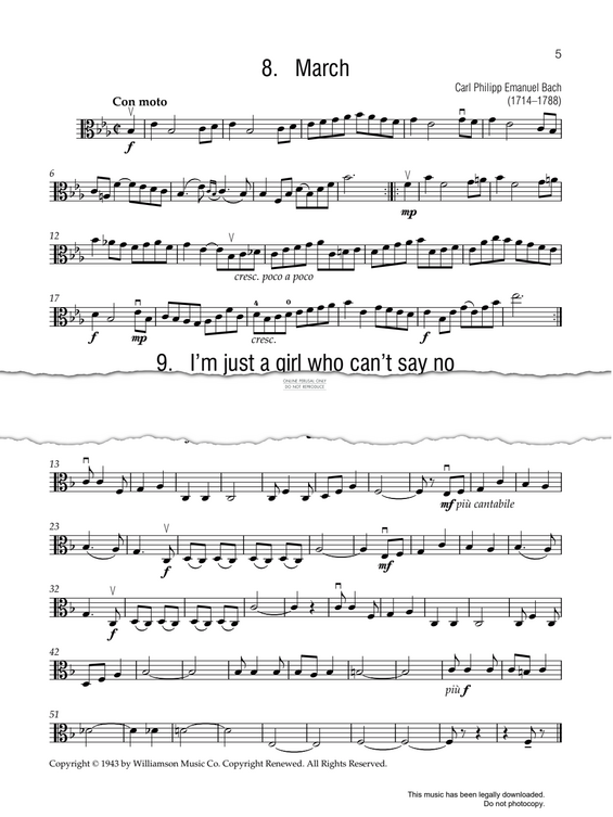 Product gallery: Page 1 of 1 March, Carl Philipp Emanuel Bach