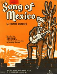 cover: Song Of Mexico, Edward Charles, Gitarre, Klavier