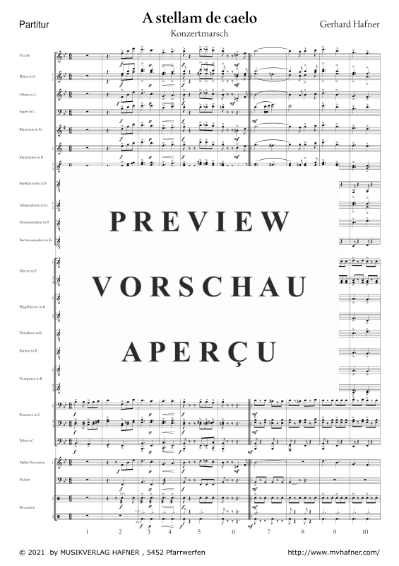 Product gallery: Page 6 of 11 A stellam de caelo, , (large wind orchestra)