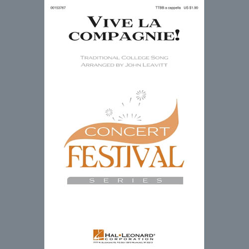cover: Vive La Compagnie!, John Leavitt