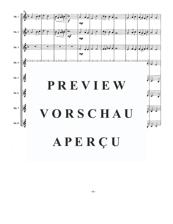Produktgalerie: Seite 8 von 11 A Solemn Sequence - Dona Nobis Pacem, , Horn Oktett