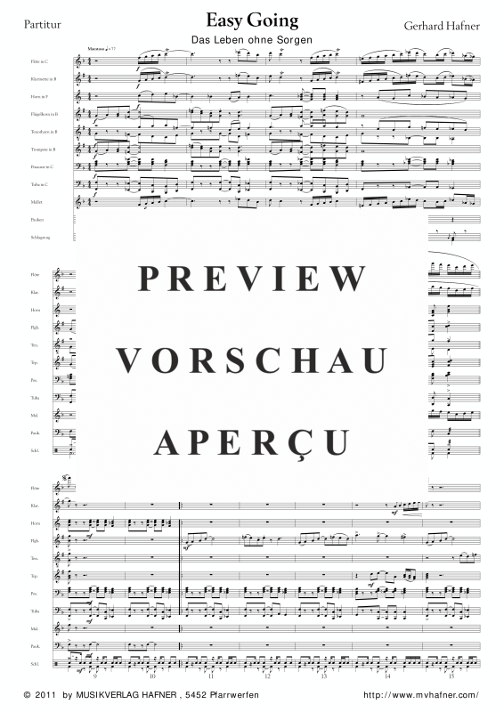 Product gallery: Page 6 of 11 Easy Going, , (large wind orchestra)