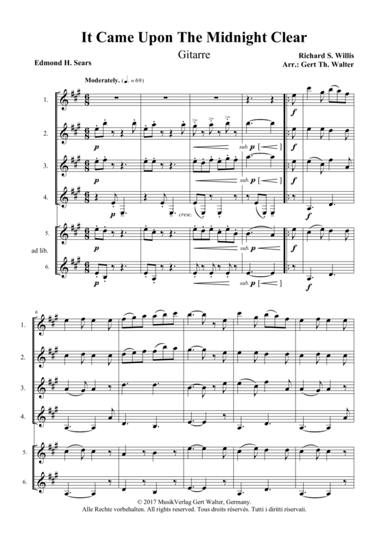 Produktbild zu: It Came Upon The Midnight Clear Richard S. Willis