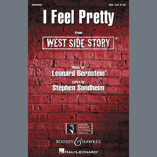 Product picture to: I Feel Pretty (from West Side Story) (arr. William Stickles)