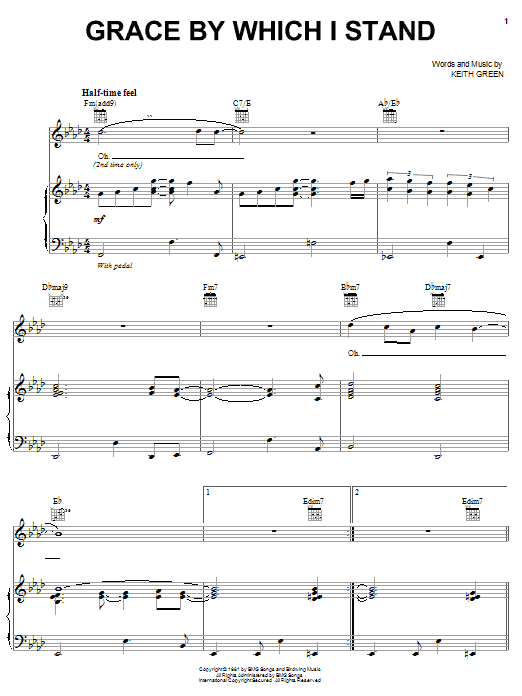 Produktbild zu: Grace By Which I Stand