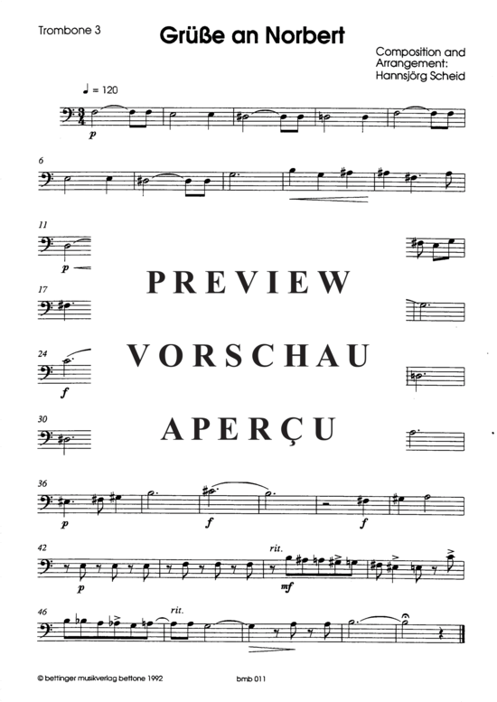 Product gallery: Page 8 of 9 Grüße an Norbert , , (4x trombones)