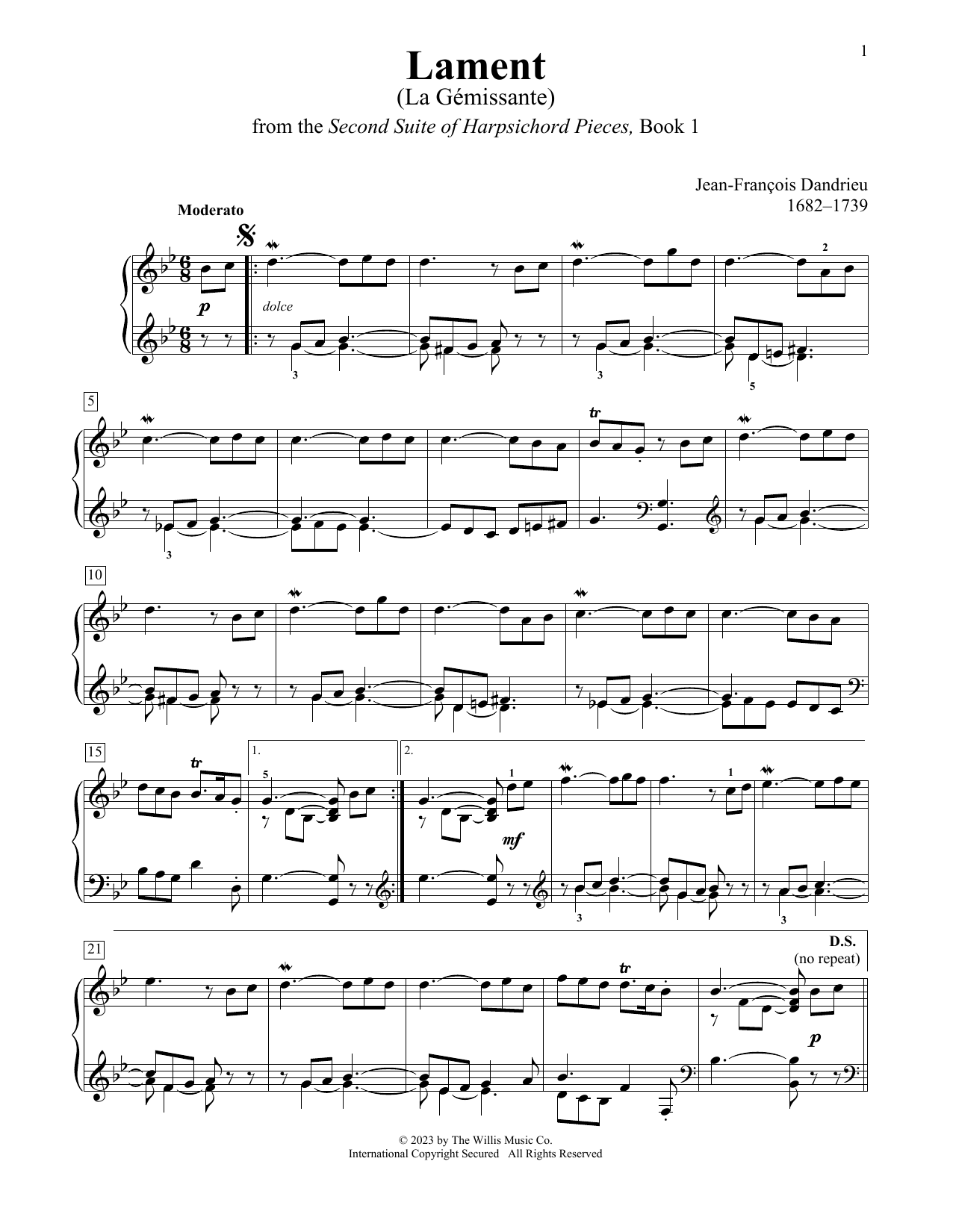 Produktbild zu: Lament (La Gemissante)