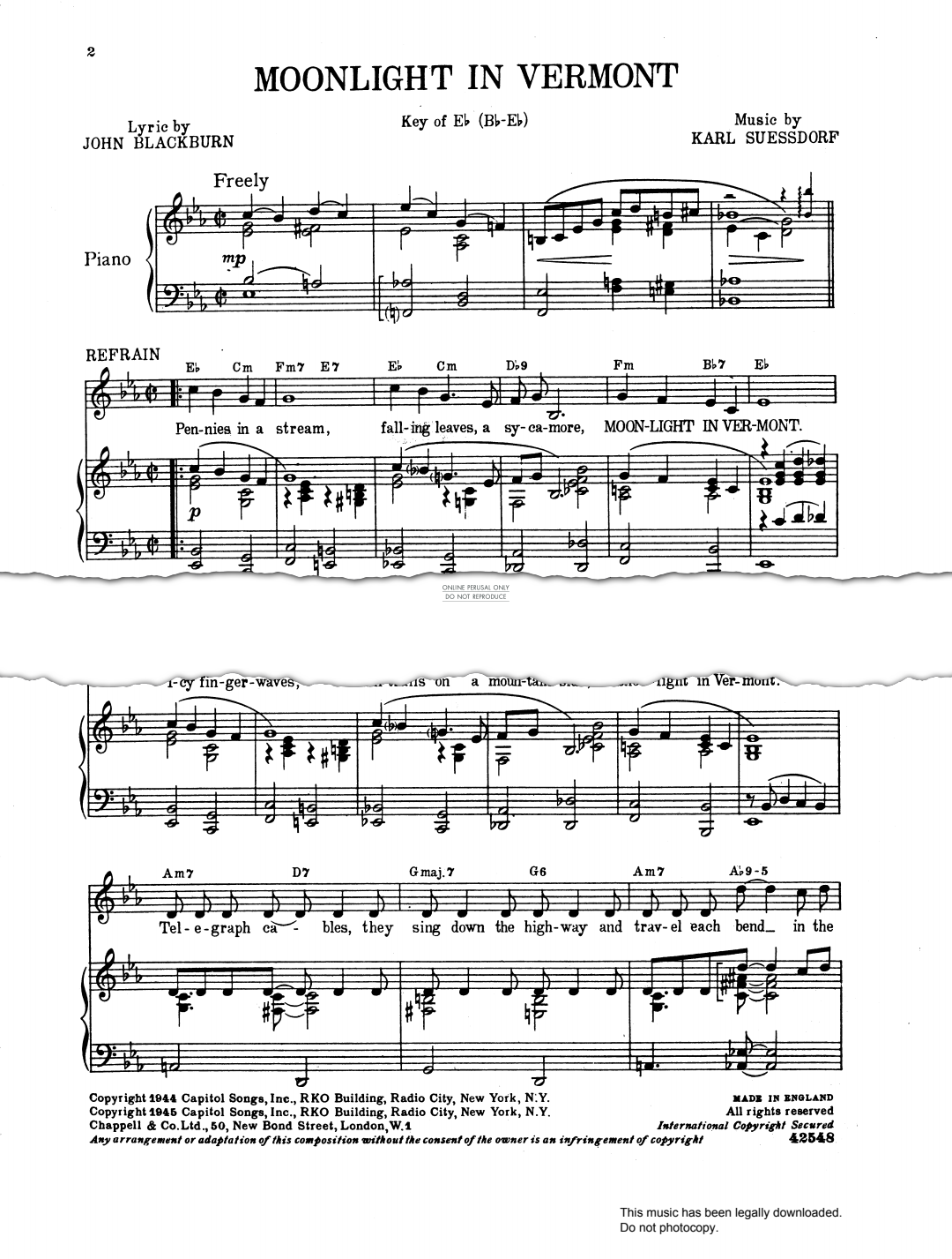 gallery: Moonlight In Vermont, Karl Suessdorf