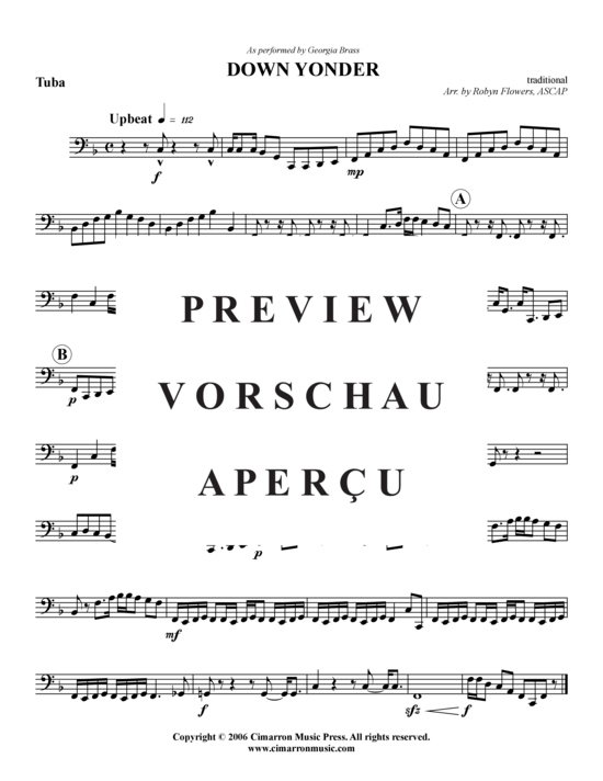 Produktgalerie: Seite 9 von 9 Down Yonder , , (Blechbläserquintett)