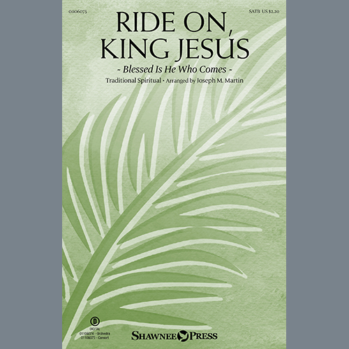cover: Ride On, King Jesus (arr. Joseph M. Martin), Traditional Spiritual