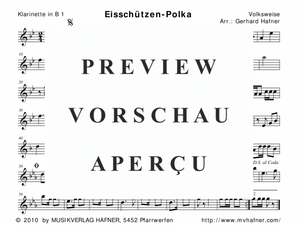 gallery: Eisschützen-Polka, , (Holz- und Blechbläser)