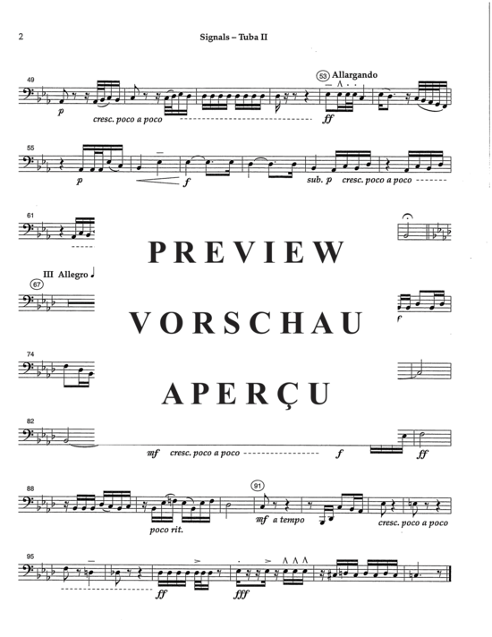 Produktgalerie: Seite 13 von 15 Signals , , (Tuba Trio)