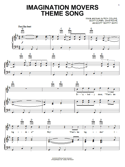 Produktbild zu: Imagination Movers Theme Song