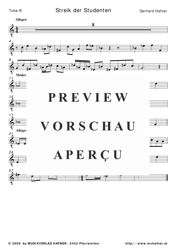 gallery: Streik der Studenten, , (Blechbläser Quintett)