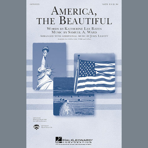 cover: America, The Beautiful (arr. John Leavitt), Samuel A. Ward