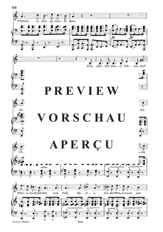 Product gallery: Page 5 of 8 Normanns Gesang D.846, , Low Voice and Piano