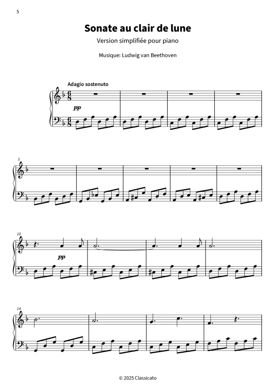 gallery: Pièces nocturnes rêveuses - Pièces pour piano simplifiées pour la paix intérieure, , Klavier Solo