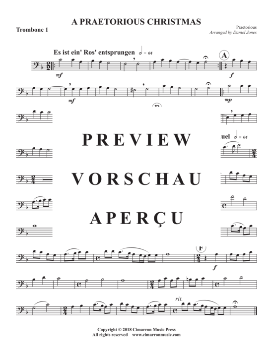 Produktgalerie: Seite 8 von 10 A Praetorius Christmas , , (Blechbläser Quartett)