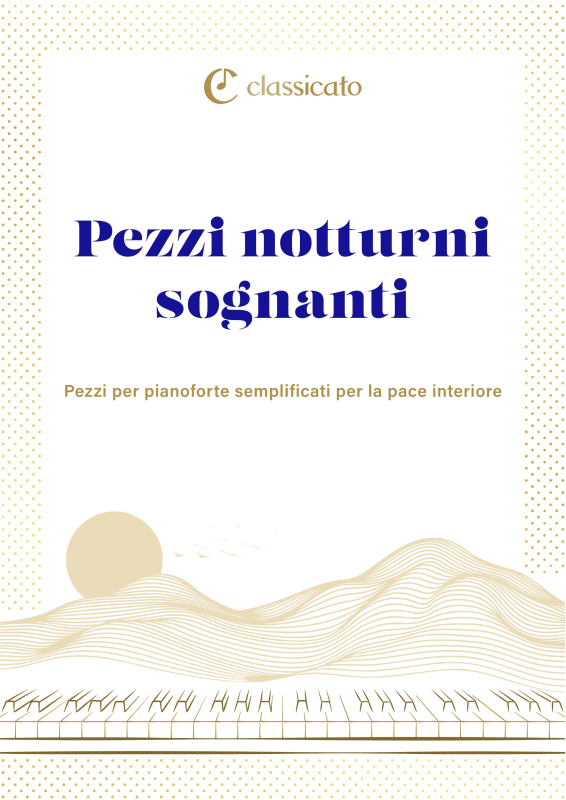 Produktbild zu: Pezzi notturni sognanti - Pezzi per pianoforte semplificati per la pace interiore