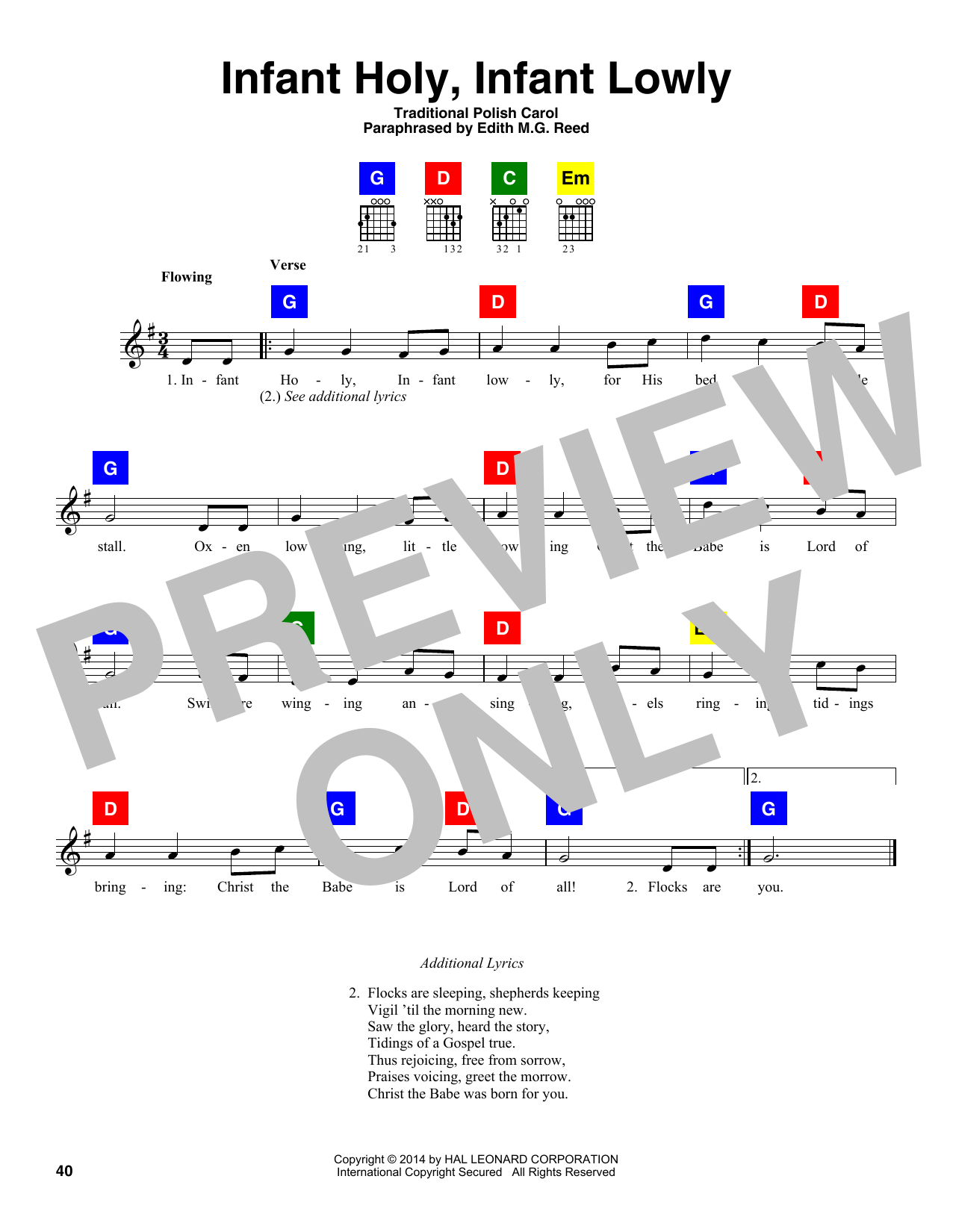 Produktbild zu: Infant Holy, Infant Lowly