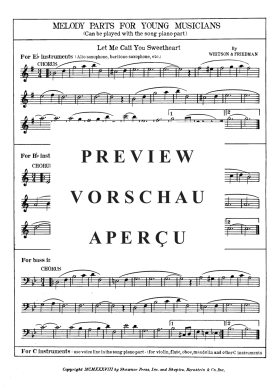 Produktgalerie: Seite 3 von 8 Let Me Call You Sweatheart , Midler, Bette  , (Stimmen in Es, B + C)