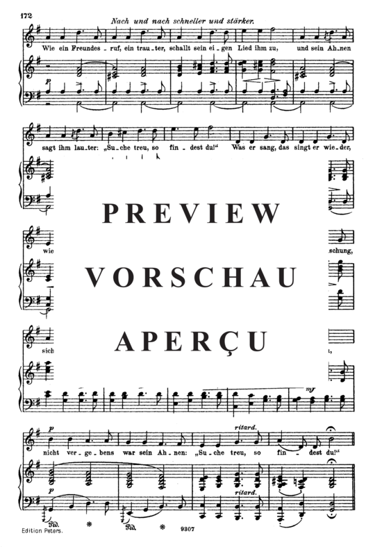 Product gallery: Page 5 of 6 Blondels Lied, Op.53 No.1, , High Voice and Piano