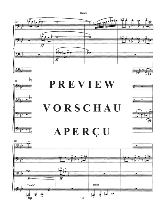 Product gallery: Page 14 of 21 Prelude and Dance , , (Tuba Quartett EETT)