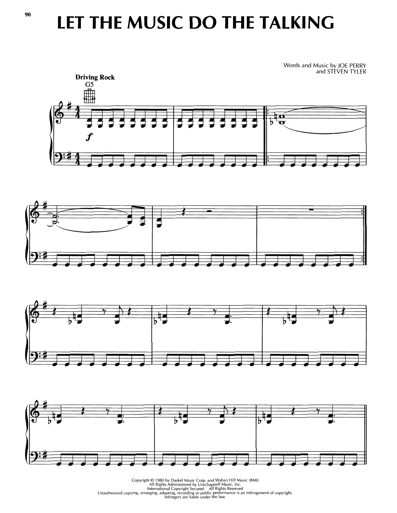 Produktbild zu: Let The Music Do The Talking