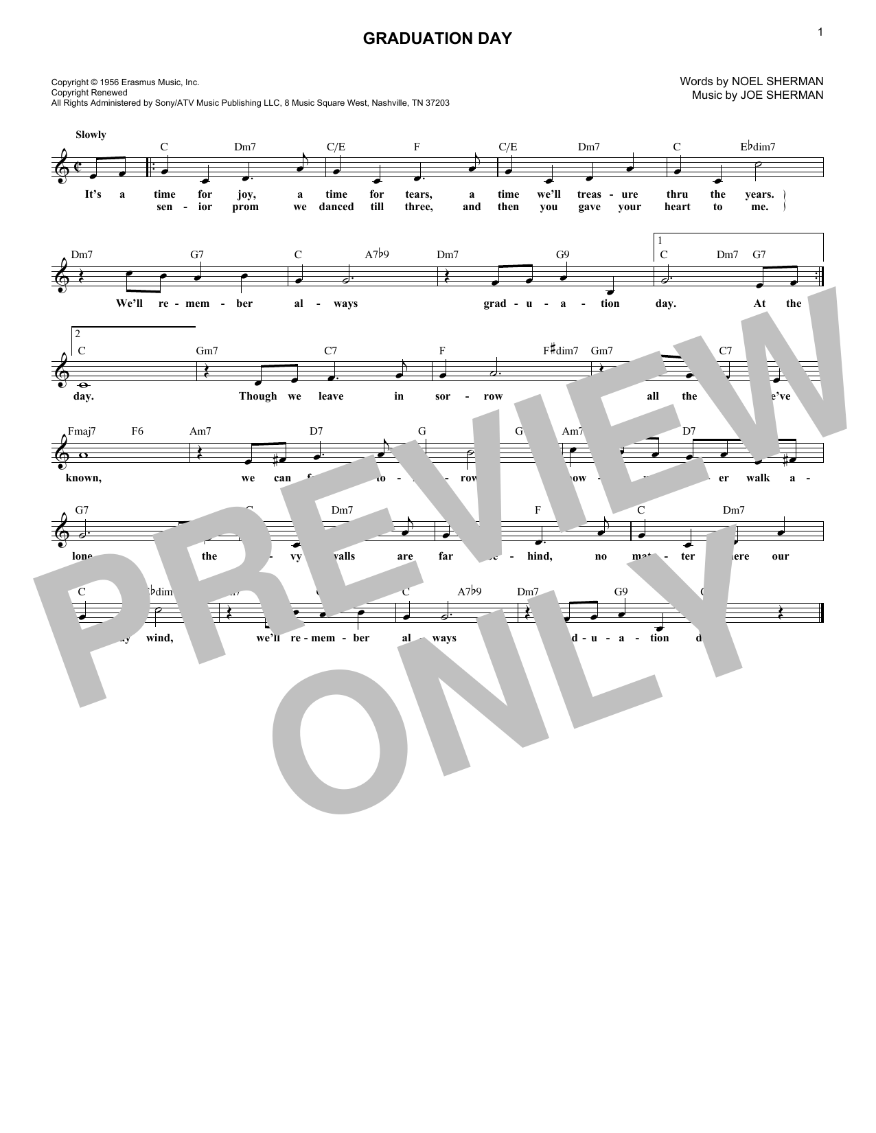 Produktbild zu: Graduation Day