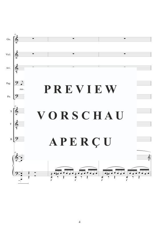 Produktgalerie: Seite 5 von 11 I Lombardi - (Act 1- Scenes VII-VIII-IX), , Gemischter Chor, Soli und Klavier