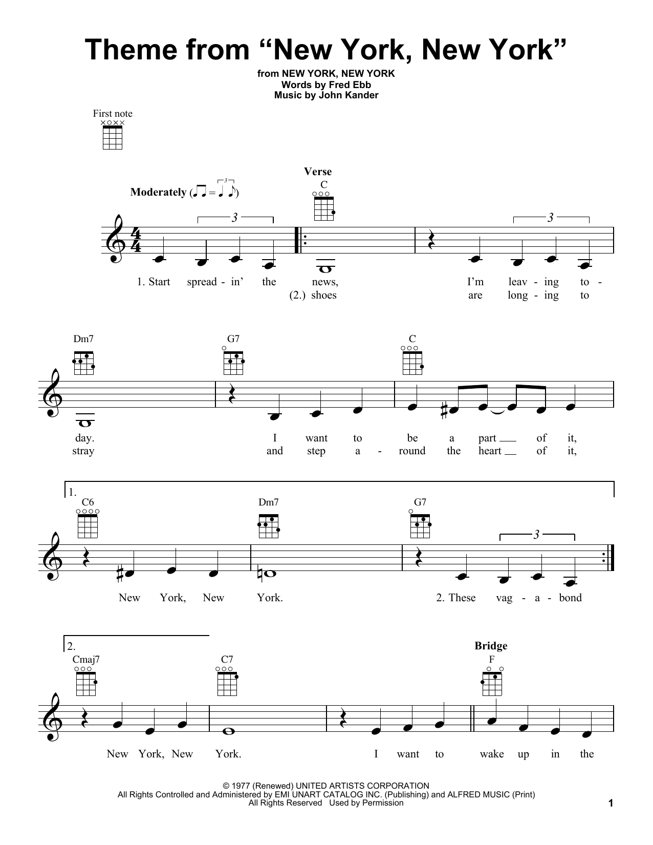 Product gallery: Page 1 of 1 Theme From "New York, New York", Frank Sinatra
