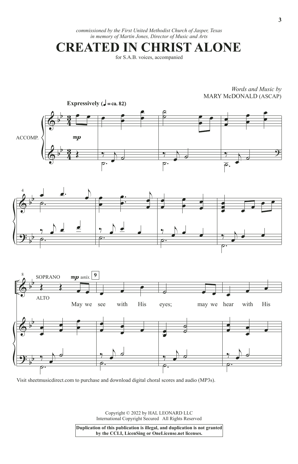 Produktbild zu: Created In Christ Alone