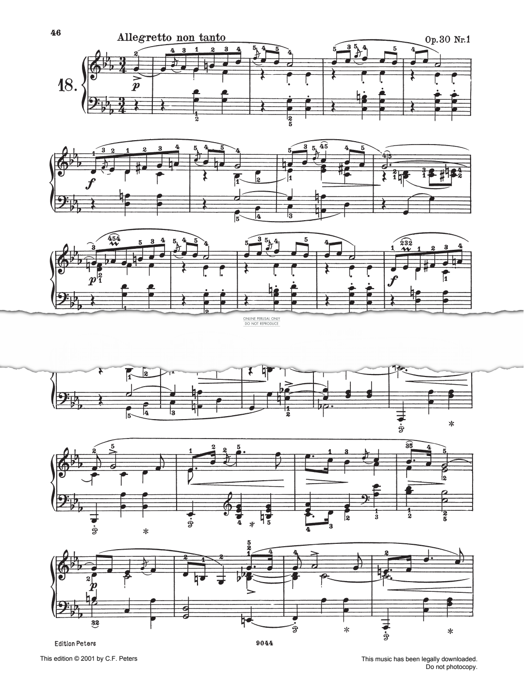 Produktbild zu: Mazurkas Op. 30 No. 1