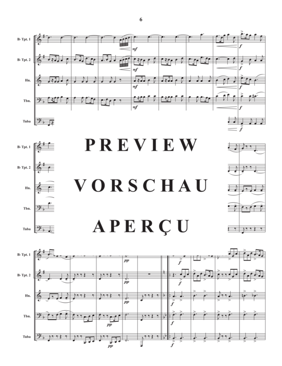 Produktgalerie: Seite 8 von 21 Three Folk Dances , , (Blechbläserquintett)