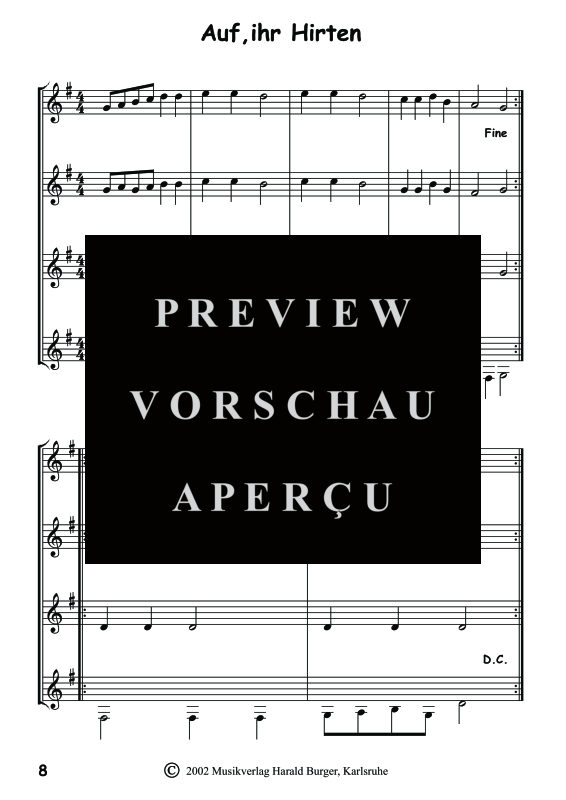 gallery: Alle Jahre wieder, , Gitarren-Ensemble 2-4 Gitarren