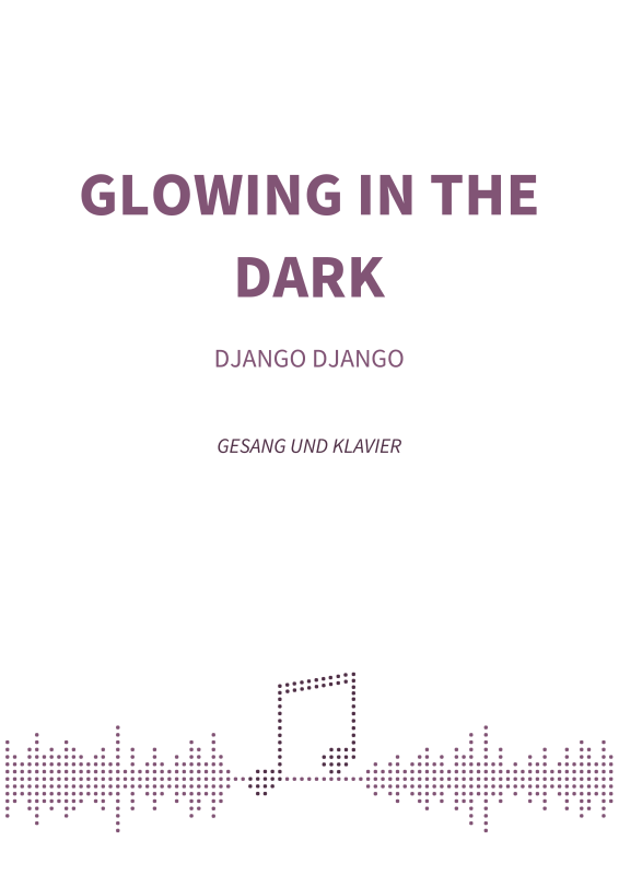 Produktbild zu: Glowing in the dark