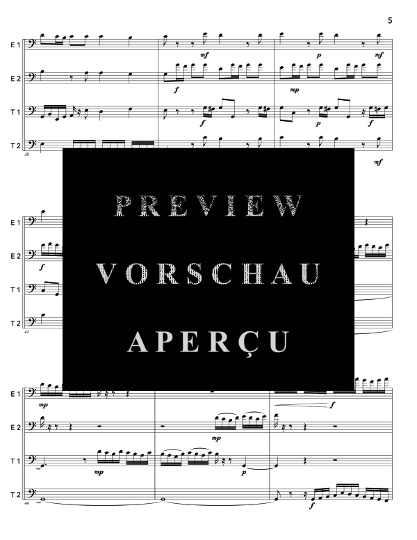 Product gallery: Page 9 of 11 Concerto in D Major, , (Tuba Quartett EETT)