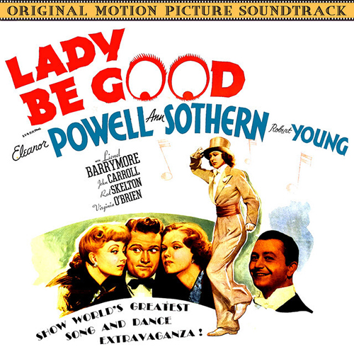 cover: Oh, Lady, Be Good, George Gershwin