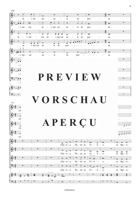 gallery: Nisi Dominus (Psalm 127), , Gemischter Chor 8-stimmig und BC