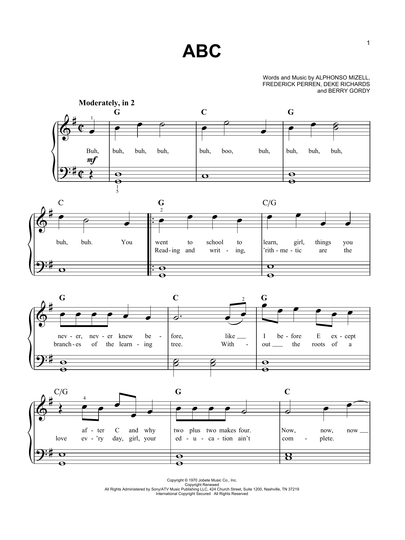 Product picture to:  ABC - The Jackson 5