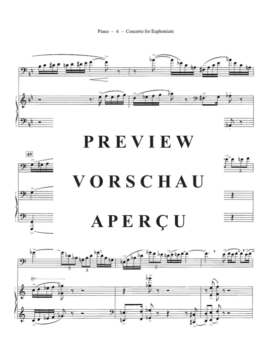 Product gallery: Page 8 of 21 Concerto for Euphonium , , (euphonium + piano)