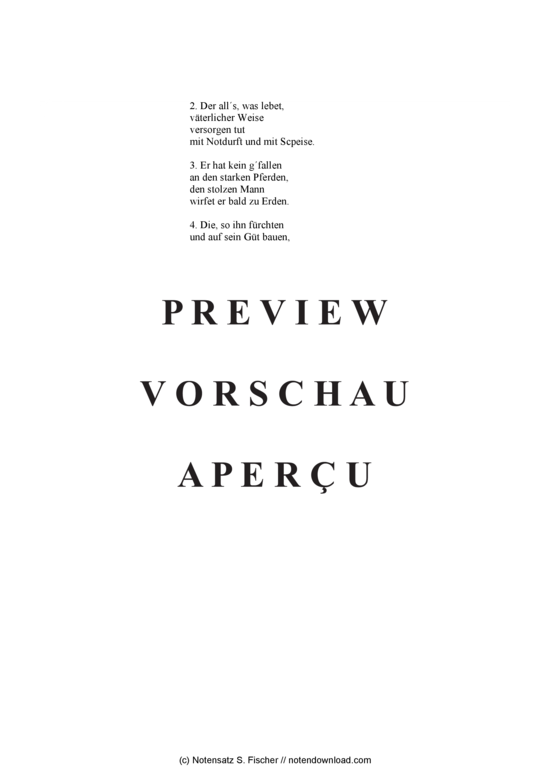 Product gallery: Page 3 of 3 Danket dem Herren , , (mixed choir)