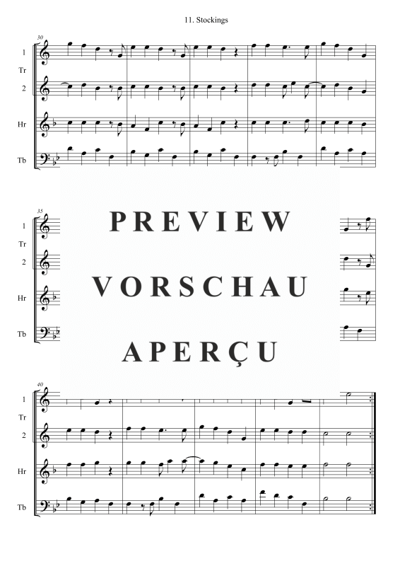gallery: Stockings, , Blechbläser Quartett