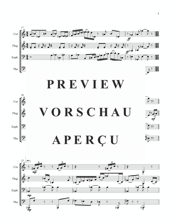 Produktgalerie: Seite 7 von 11 Tail Spins, , (Blechbläserquartett)