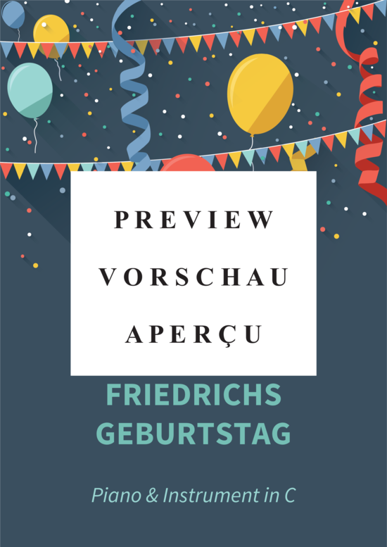 Produktgalerie: Seite 2 von 5 Des kleinen Friedrichs Geburtstag - KV 529 , , (Instrument in C + Klavier)