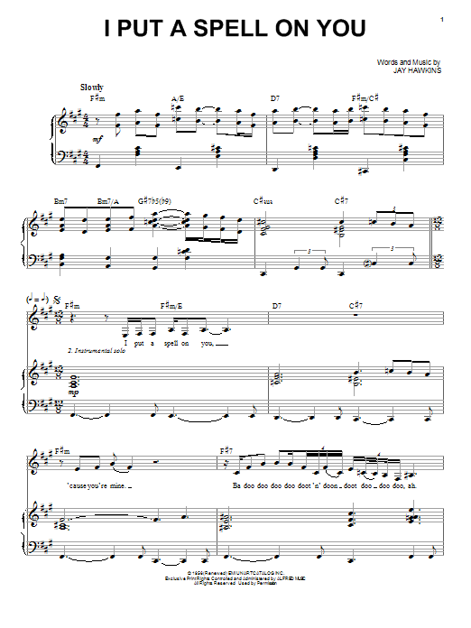 Produktbild zu: I Put A Spell On You
