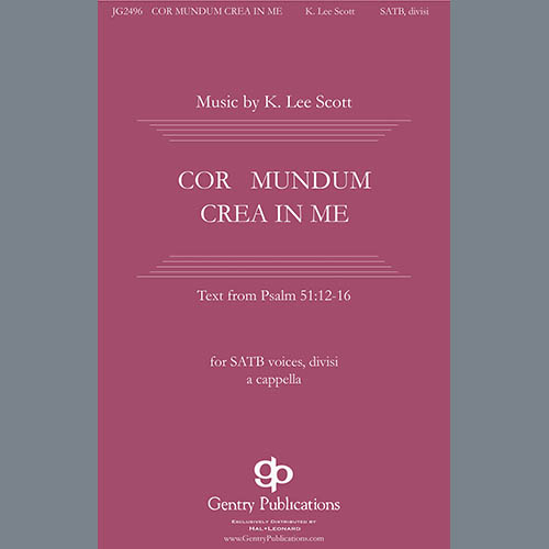 cover: Cor Mundum Crea In Me, K. Lee Scott