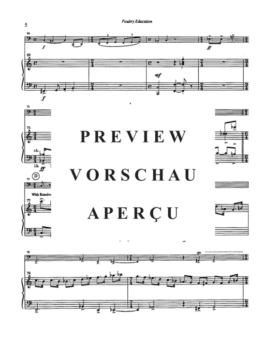 Produktgalerie: Seite 9 von 21 Four Ragged Fables , , (Tuba + Klavier)