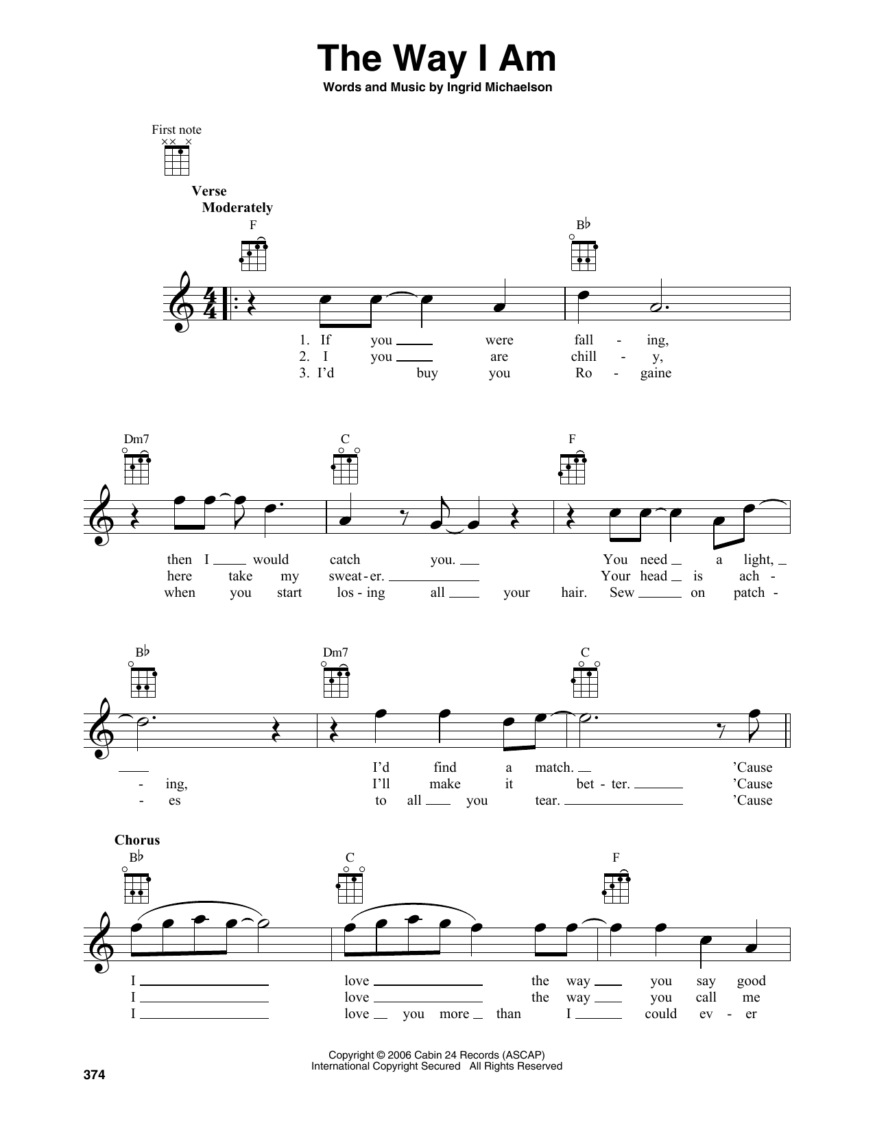 Product gallery: Page 1 of 1 The Way I Am, Ingrid Michaelson